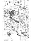 Схема №2 WA 9330 A/WS с изображением Моторчик для стиралки Whirlpool 481236158057