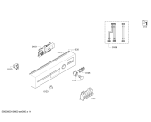 Схема №1 SR45E230SK с изображением Модуль управления для посудомоечной машины Siemens 00656876