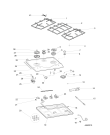 Схема №1 PCN731TD2IXA (F100581) с изображением Поверхность для электропечи Indesit C00502367