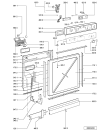 Схема №1 GSFH 1598/1 IN с изображением Панель для посудомойки Whirlpool 481231018947