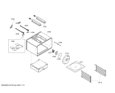Схема №6 PRG364ELG с изображением Инструкция по установке/монтажу для духового шкафа Bosch 00552986