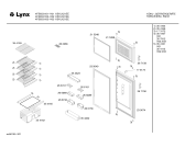 Схема №1 4FS6251A с изображением Ручка двери для холодильной камеры Bosch 00267158