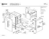 Схема №1 Z8340G2 с изображением Боковая часть корпуса для плиты (духовки) Bosch 00202833