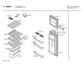 Схема №1 KSV2402 с изображением Внешняя дверь для холодильной камеры Bosch 00210455
