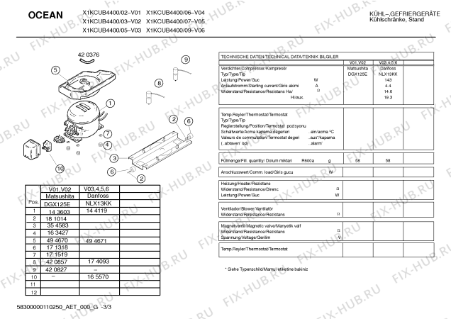 Схема №1 X1KCUB4400 с изображением Заглушка для холодильной камеры Bosch 00600275