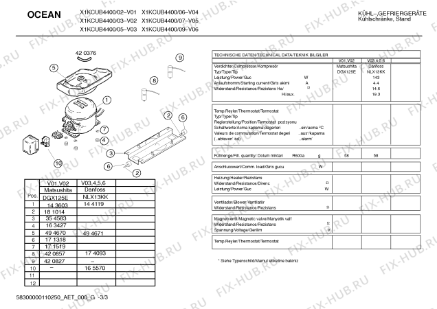 Схема №1 RW414260 с изображением Конденсатор для холодильника Bosch 00420827