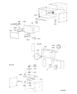 Схема №1 CLH 3482 R IN с изображением Клавиша для духового шкафа Whirlpool 481241278652