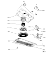 Схема №1 DL 3352 BR с изображением Микрофильтр для электровытяжки Whirlpool 481945858355