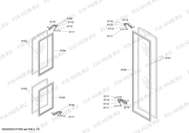 Схема №1 IK364251 с изображением Панель управления для холодильника Bosch 00445846