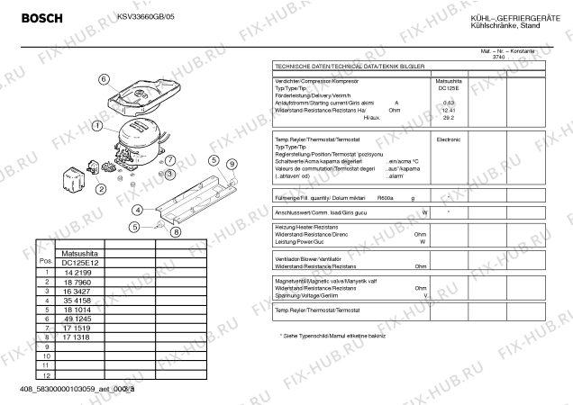 Схема №2 KSV33660GB с изображением Панель для холодильника Bosch 00439962