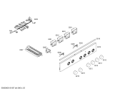 Схема №1 HCE542120B с изображением Стеклокерамика для духового шкафа Bosch 00681951