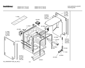 Схема №2 GM240110 с изображением Крышка для посудомойки Bosch 00177155