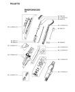 Схема №1 RH8972WO/2D0 с изображением Всякое для электропылесоса Rowenta RS-2230001156