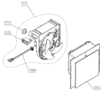 Схема №3 DKS1585XC (519298, HS3869AF) с изображением Ящичек для холодильной камеры Gorenje 519647