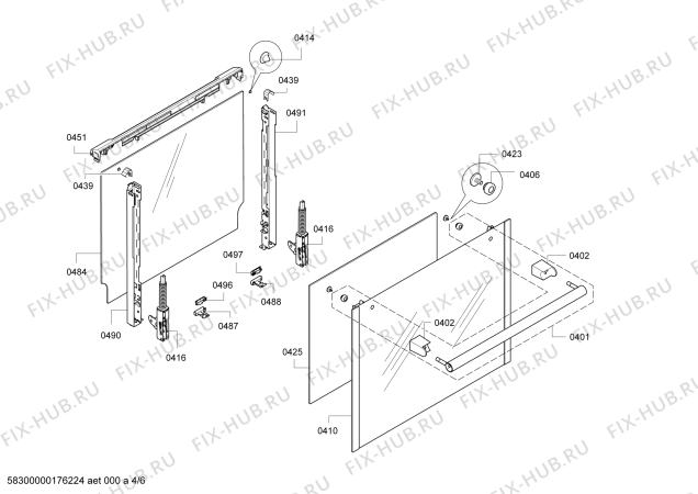 Схема №2 HB10AB520 с изображением Панель управления для духового шкафа Siemens 00670409