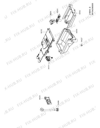 Схема №2 AWZ 714 с изображением Переключатель (таймер) для стиралки Whirlpool 482000006301