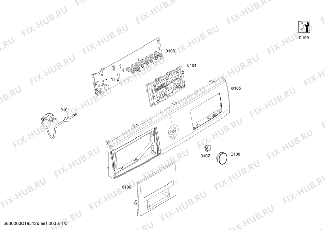 Схема №1 WM14P460TH IQ500 iSensoric с изображением Рама люка для стиральной машины Siemens 11004261