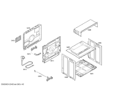Схема №2 3HT503NP с изображением Блок подключения для плиты (духовки) Bosch 00606086