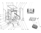 Схема №2 DEDW87S с изображением Холдер для посудомойки DELONGHI DAU1590769