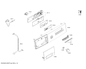 Схема №1 WS10O260TI с изображением Панель управления для стиральной машины Siemens 00707967