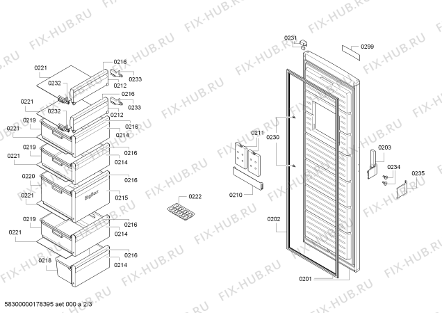 Схема №1 GS54NAW44 Siemens с изображением Испаритель для холодильника Bosch 00741038