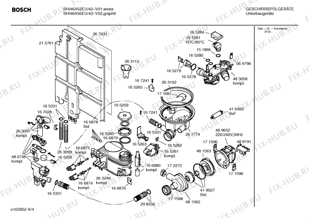 Схема №2 SGU46A82 Sportline с изображением Вкладыш в панель для посудомойки Bosch 00362313