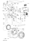 Схема №1 Aquasteam 9700 с изображением Модуль (плата) для стиралки Whirlpool 480111101384