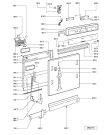 Схема №1 GSI 6551 C-WS с изображением Обшивка для посудомоечной машины Whirlpool 481245371753