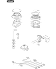 Схема №1 DEF605GW с изображением Труба для плиты (духовки) DELONGHI 029673