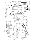 Схема №1 AWZ 512 BENELUX с изображением Клавиша для стиралки Whirlpool 481241078242