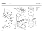 Схема №1 TC3300 с изображением Стеклянная колба для кофеварки (кофемашины) Siemens 00450843