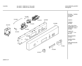 Схема №2 SGSEUA1 Art.:624/S с изображением Передняя панель для посудомойки Bosch 00359580