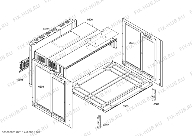 Схема №2 VVH21A3150 с изображением Верхний нагревательный элемент для духового шкафа Bosch 00441958