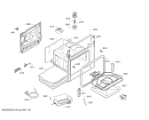 Схема №1 HGA332120M с изображением Панель управления для духового шкафа Bosch 11025776