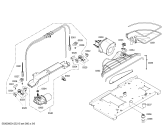 Схема №1 B4780N0GB с изображением Панель управления для плиты (духовки) Bosch 00448721