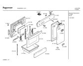 Схема №1 5CM205B с изображением Патрубок для духового шкафа Bosch 00215522