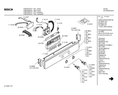 Схема №2 HBN4223 с изображением Панель управления для электропечи Bosch 00369823