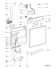 Схема №1 LPA 76 с изображением Обшивка для посудомоечной машины Whirlpool 481254378504