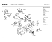 Схема №1 WH38800FG SIWAMAT PLUS 3880 с изображением Панель управления для стиральной машины Siemens 00273957