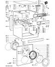 Схема №1 WAS 4540-NORDIC с изображением Обшивка для стиральной машины Whirlpool 481245212679