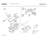 Схема №1 VS71127CH SUPER711 ELECRTRONIC с изображением Крышка для мини-пылесоса Siemens 00059771