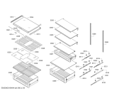 Схема №2 T24IR800SP с изображением Выдвижной ящик для холодильной камеры Bosch 00771195