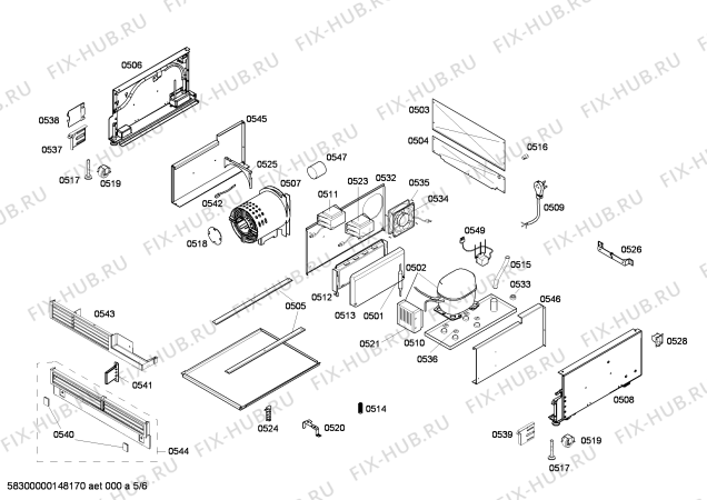 Схема №2 RC472200 с изображением Крышка для холодильника Bosch 00618801