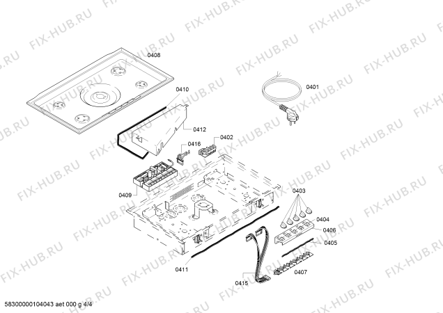 Схема №2 KG491110CA с изображением Уголок для плиты (духовки) Bosch 00437616