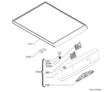 Схема №1 F88009W0P с изображением Микромодуль для посудомойки Aeg 973911417003077