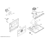 Схема №3 HEN201B2 с изображением Ручка переключателя для плиты (духовки) Bosch 00625554