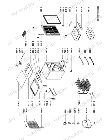Схема №1 MTG 115 с изображением Вноска для холодильника Whirlpool 481946078567