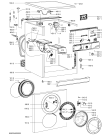 Схема №1 AWO 6425/1 с изображением Модуль (плата) для стиралки Whirlpool 481010417353