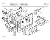 Схема №3 HBN6400 с изображением Панель управления для электропечи Bosch 00358799