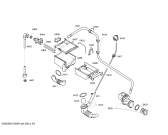 Схема №1 4TE851A с изображением Панель управления для стиралки Bosch 00667775